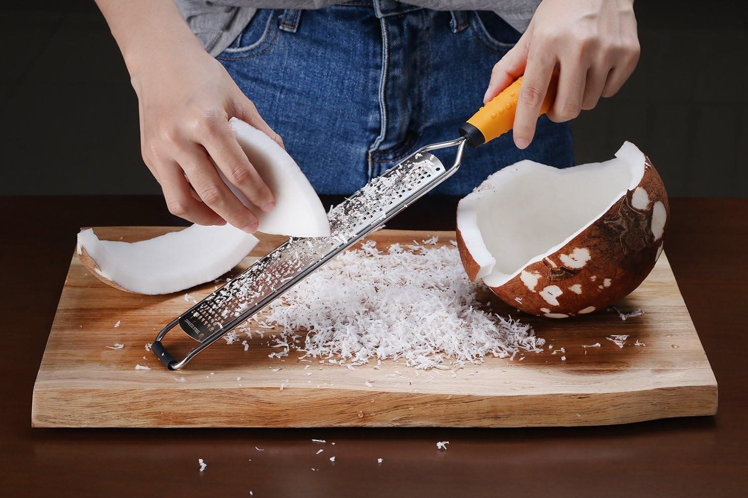 Deiss PRO Citrus Zester Cheese Grater — Parmesan Cheese Lemon, Ginger, Garlic, Nutmeg, Chocolate, Vegetables, Fruits - Razor-Sharp Stainless Steel Blade, Wide, Dishwasher Safe Deiss PRO Citrus Zester Cheese Grater — Parmesan Cheese Lemon, Ginger, Garlic, Nutmeg, Chocolate, Vegetables, Fruits - Razor-Sharp Stainless Steel Blade, Wide, Dishwasher Safe