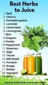 The Best Herbs And Spices To Add To Juices