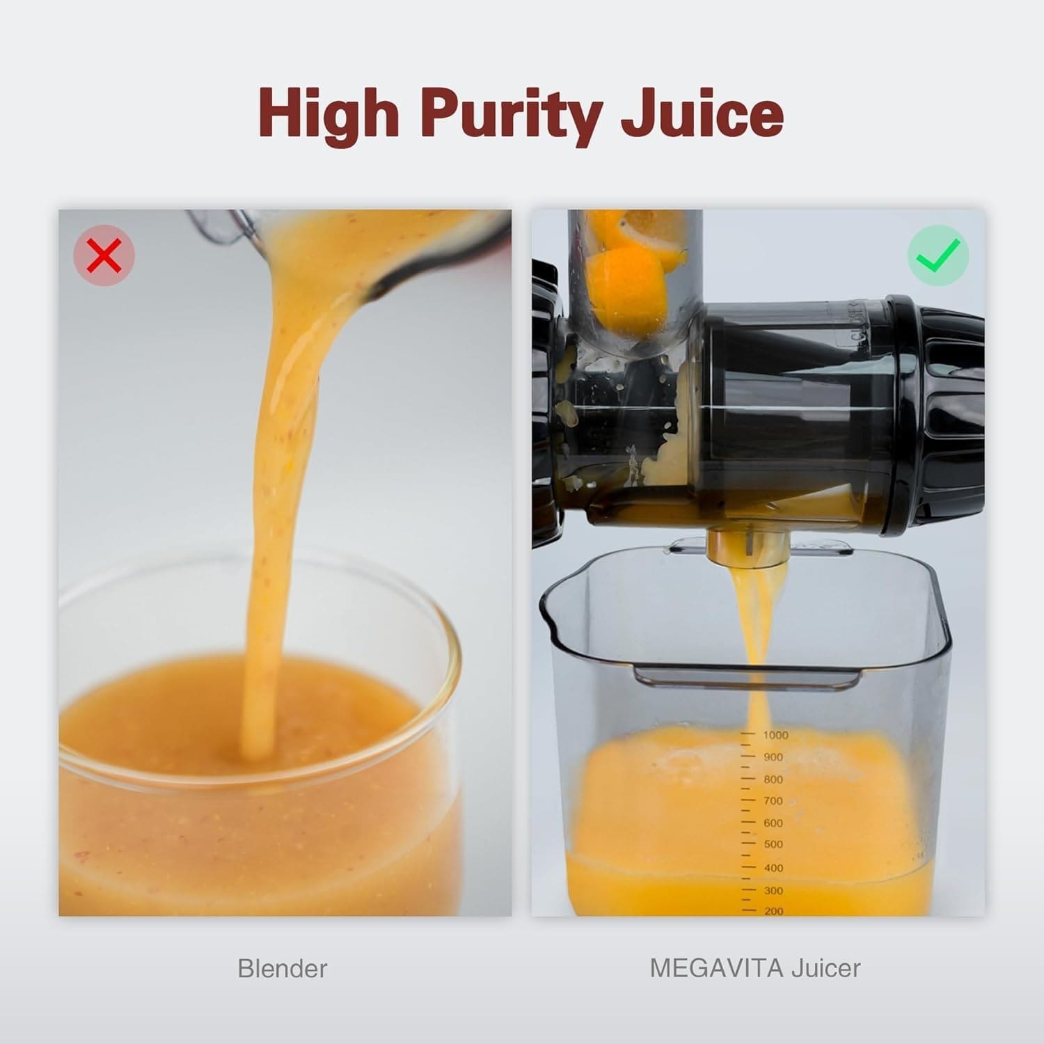 Cold Press Juicer Machine, Red Electric Masticating Slow Juicer for Whole Fruits Vegetables, Compact Design with Juice Bottles, Easy Clean Cold Press Juicer Machine, Red Electric Masticating Slow Juicer for Whole Fruits Vegetables, Compact Design with Juice Bottles, Easy Clean