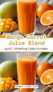 Skin-Glowing Juice Recipe With Carrot And Mango