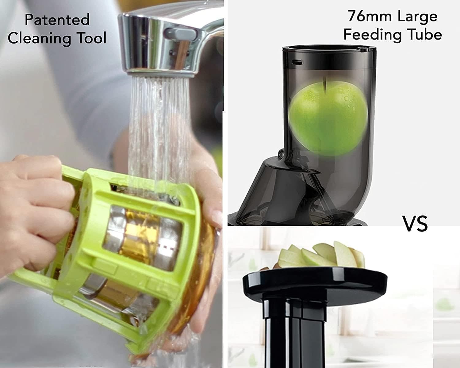 Kuvings Juicer | B1700 | Whole Slow Juicer | Cold Press Juicer Machine | Juicer | Slow Juicer | Vegetables and Fruits | Quick and Easy Cleaning | Quiet Engine | Silver Kuvings Juicer | B1700 | Whole Slow Juicer | Cold Press Juicer Machine | Juicer | Slow Juicer | Vegetables and Fruits | Quick and Easy Cleaning | Quiet Engine | Silver