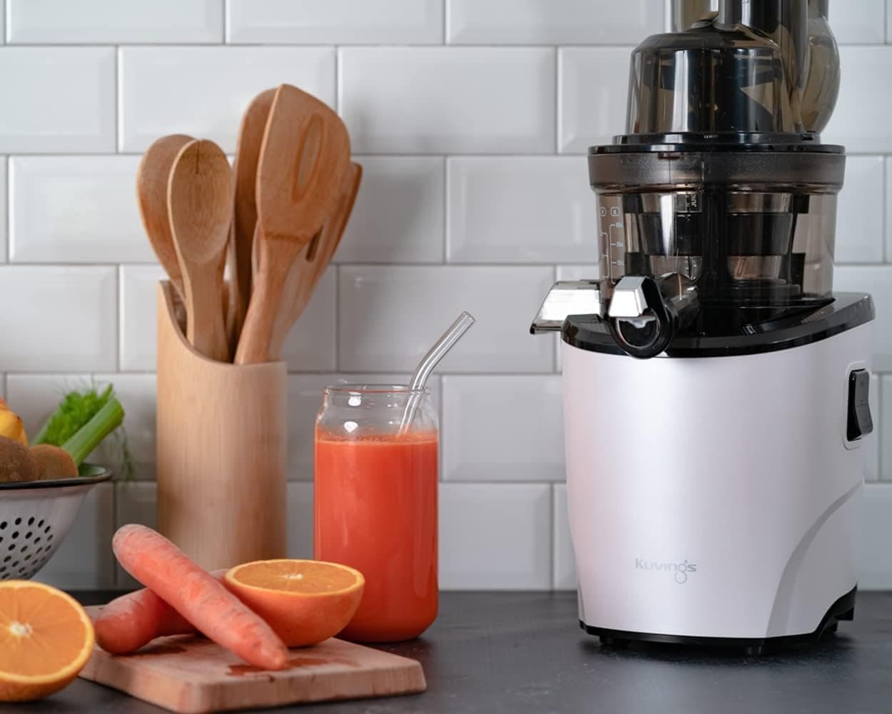 kuvings Juicer | REVO830 | Slow Juicer | Double Filling Opening | Automatic Cutting System | Matte Dark Red kuvings Juicer | REVO830 | Slow Juicer | Double Filling Opening | Automatic Cutting System | Matte Dark Red