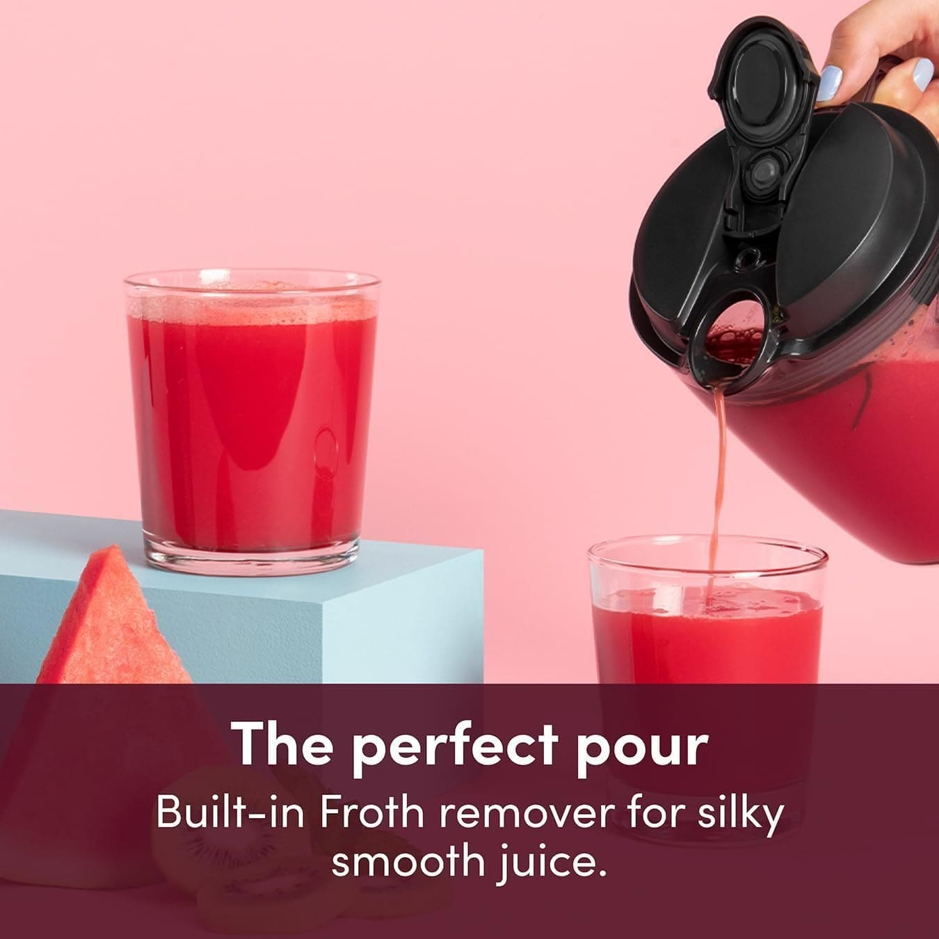 nutribullet 800W Centrifugal Juicer - 8 Piece Set - 1.5L Pulp Basin 800ml Juicer Pitcher - Two Speeds, Wide 3 Chute, No-Drip Spout Dishwasher Safe - Juice Tough Fruits and Vegetables With Ease nutribullet 800W Centrifugal Juicer - 8 Piece Set - 1.5L Pulp Basin 800ml Juicer Pitcher - Two Speeds, Wide 3 Chute, No-Drip Spout Dishwasher Safe - Juice Tough Fruits and Vegetables With Ease