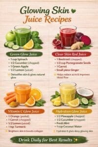 Juicing for Skin Health
